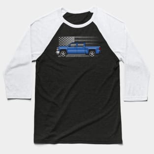 Blue Crew Cab Baseball T-Shirt